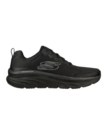 Pantofi sport din material textil D'Lux Walker-Scrambler, Negru/Gri carbune