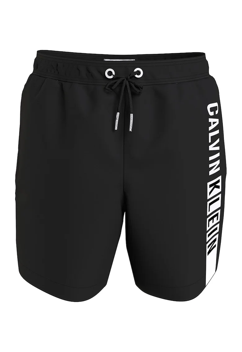 Pantaloni scurti de baie cu imprimeu logo