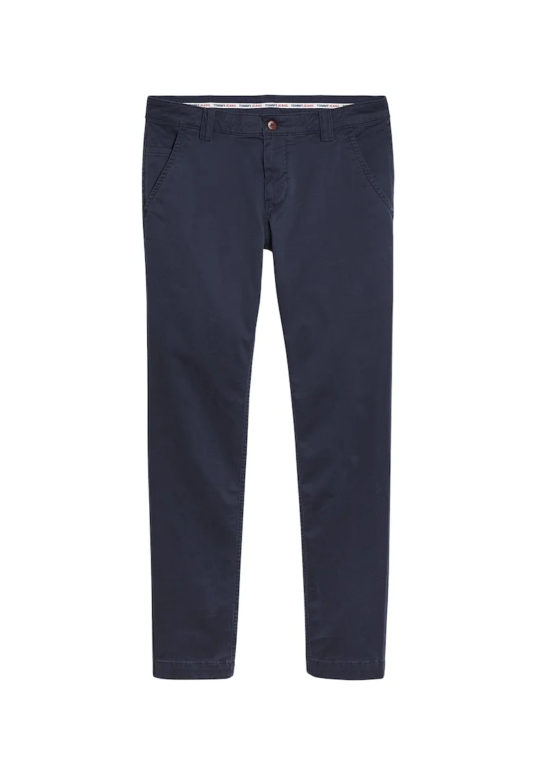 Pantaloni chino slim fit Scanton, Bleumarin