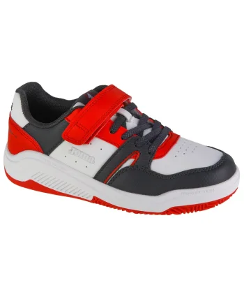 Sneakers,  Platea Low Jr 2406 JPLAS2406V, Alb