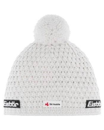 Caciula Unisex, Eisbar Trail Pompon MU SKA 33133, Alb