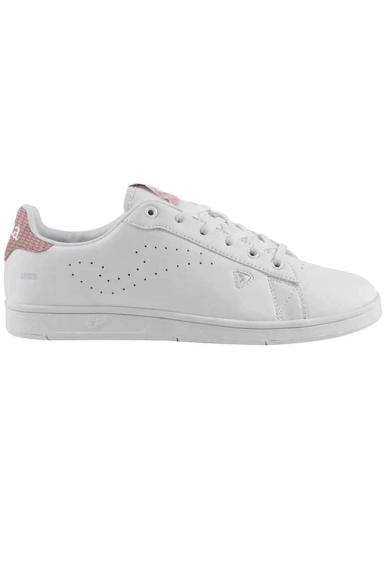 Pantofi casual femei,  Classic, CCLALW2213, Sintetic, Alb-Roz deschis, Alb