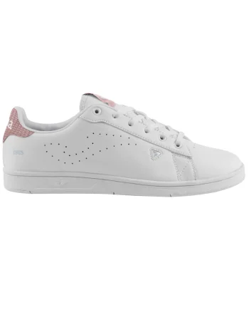 Pantofi casual femei,  Classic, CCLALW2213, Sintetic, Alb-Roz deschis, Alb