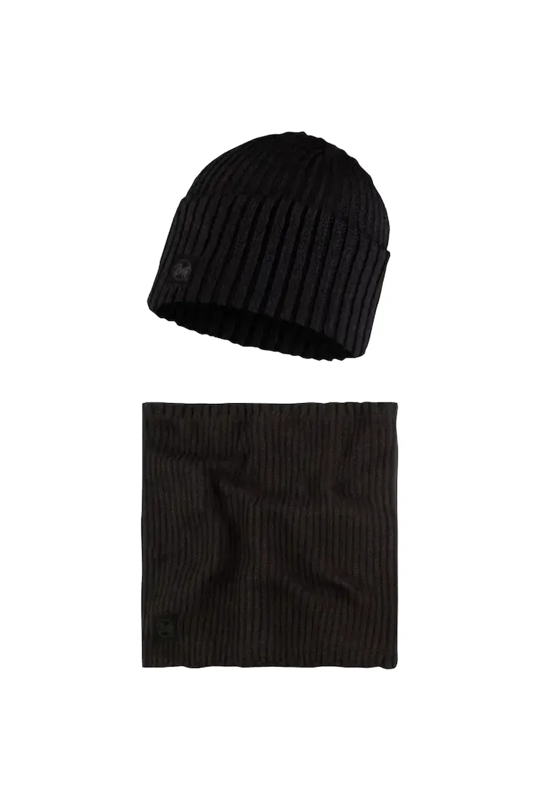 Caciula,  Gift Pack Set Beanie and Neckwarmer 1323499011000, Negru, One size