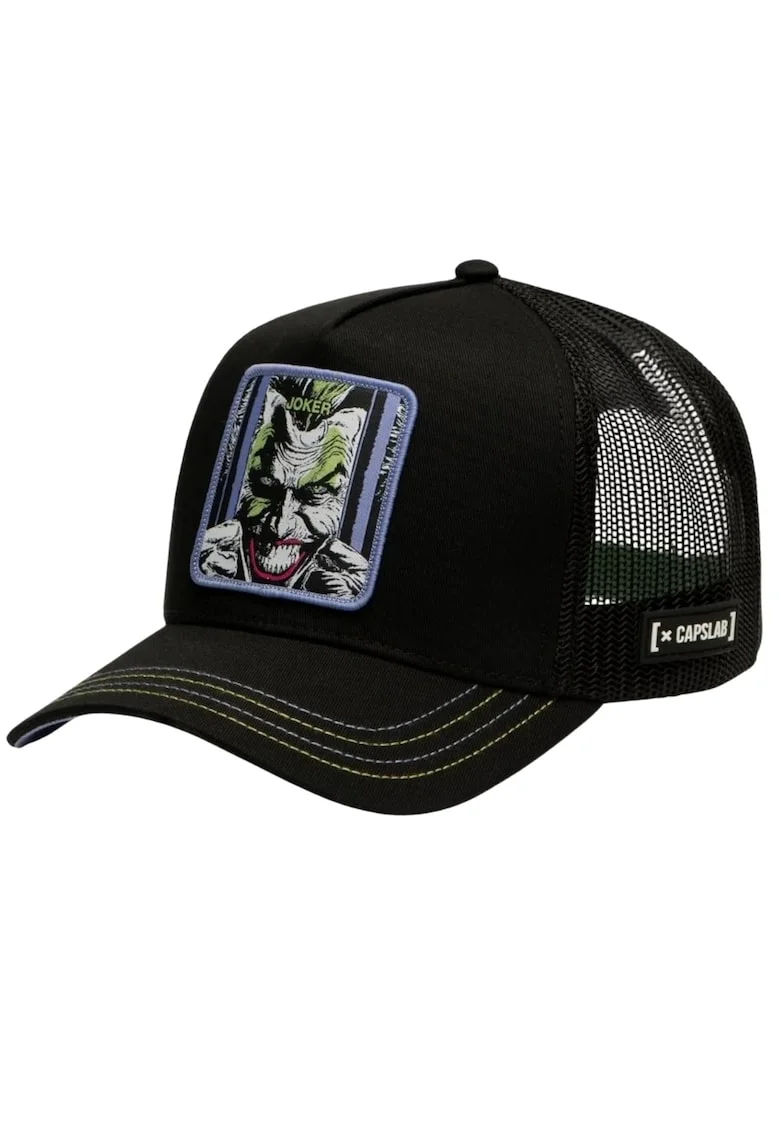 Sapca baseball pentru barbati,  DC Comics Joker Cap CL-DC8-1-CT-JOK, Negru, One size