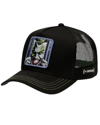 Sapca baseball pentru barbati,  DC Comics Joker Cap CL-DC8-1-CT-JOK, Negru, One size