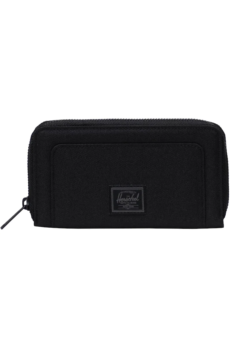 Portofel unisex,  Thomas Wallet 30079-05881, Negru, 9 x 11 cm