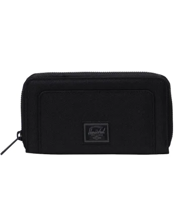 Portofel unisex,  Thomas Wallet 30079-05881, Negru, 9 x 11 cm