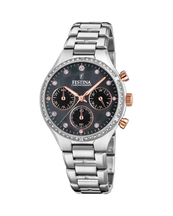 Ceas de dama  F20401/4, Quartz, 36mm, 5ATM