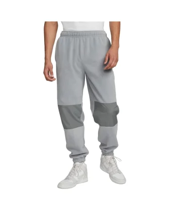 Pantaloni sport barbati,  Club Fleece Pant DQ4901-073, Gri, Gri