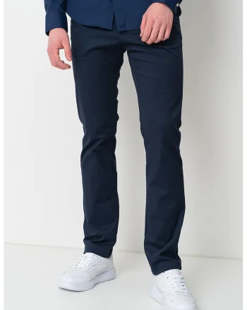 Pantaloni chino slim fit, Bleumarin