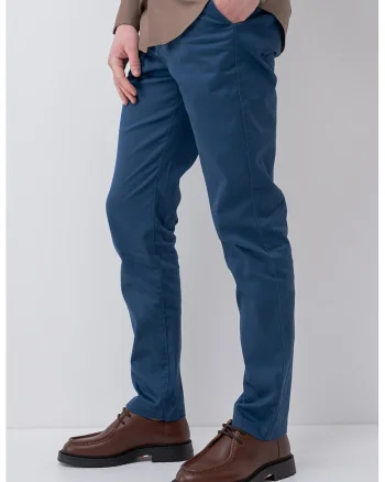 Pantaloni chino slim fit, Albastru