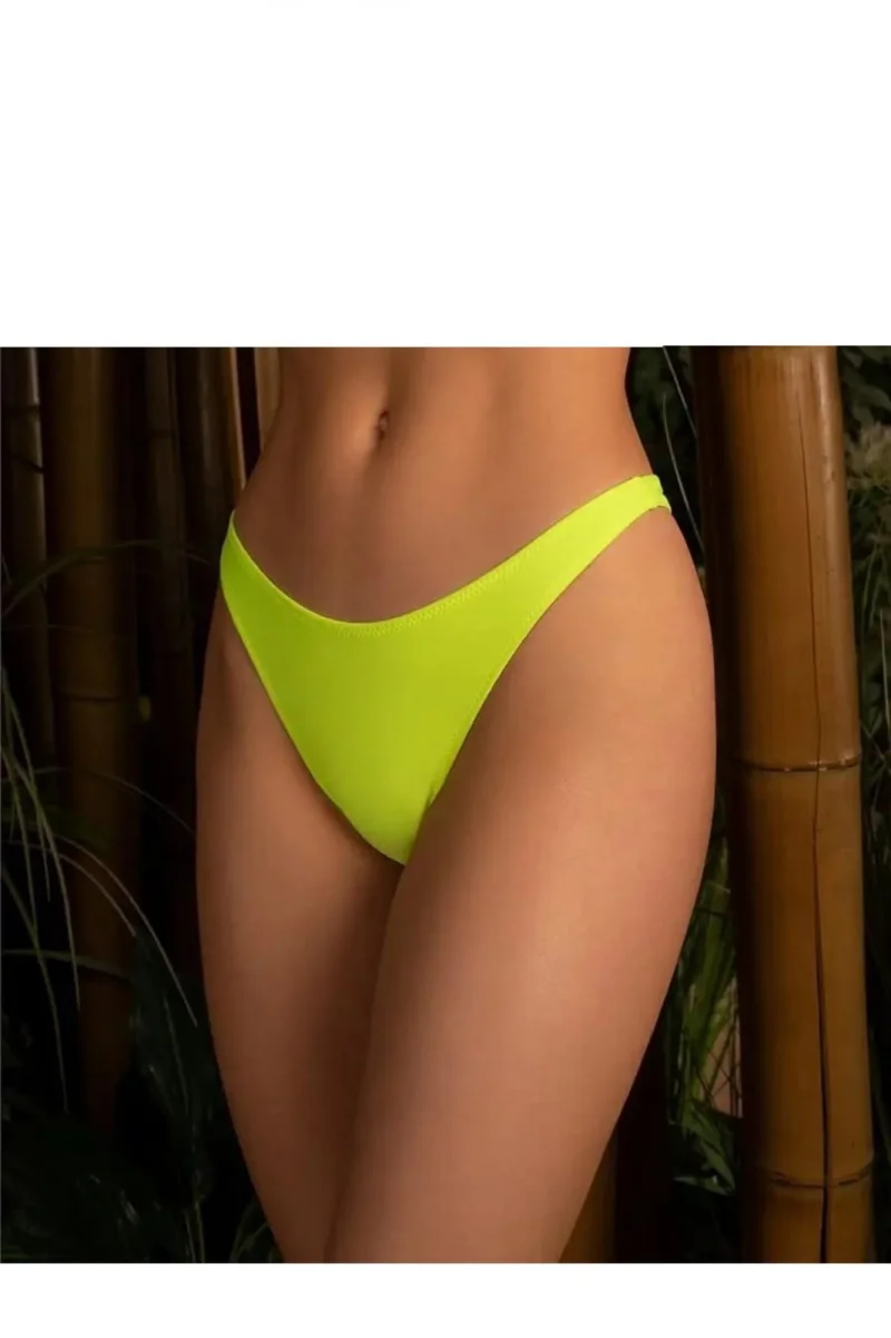 Slip tanga de baie dama , galben neon lm060