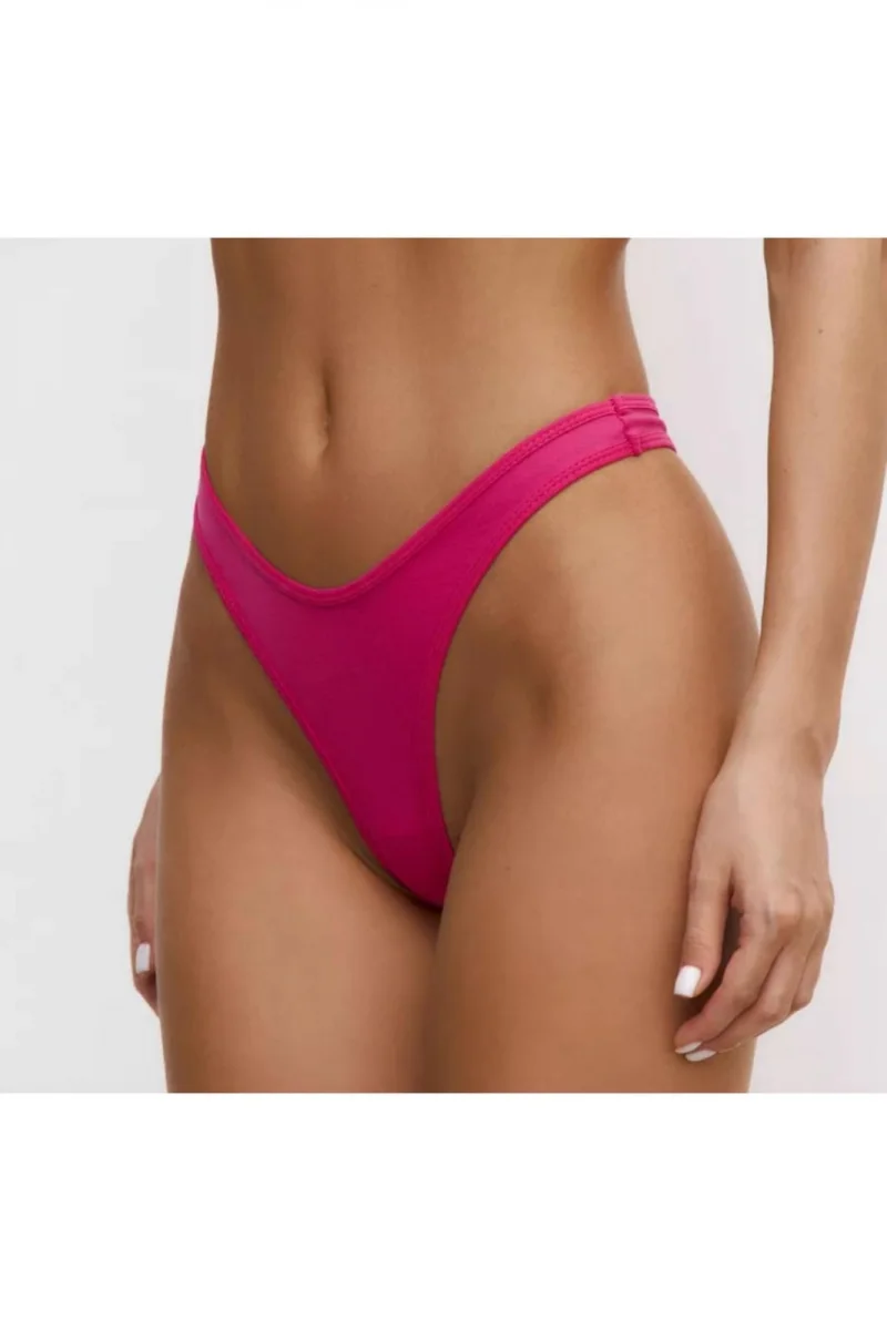 Slip tanga de baie dama , roz lm060