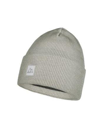 Caciula Tricotata Crossknit model Solid Light Grey pentru Adulti, Gri