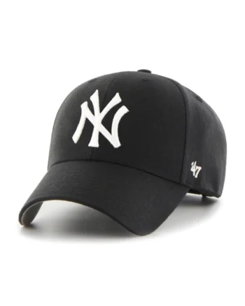 Sapca barbati,  NEW YORK YANKEES, Reglabila, Bumbac, Negru