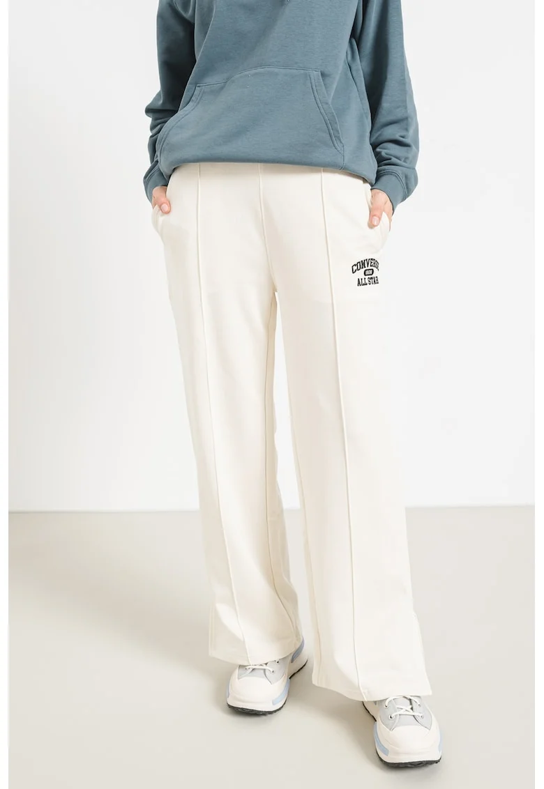 Pantaloni de trening ampli Heritage, Alb