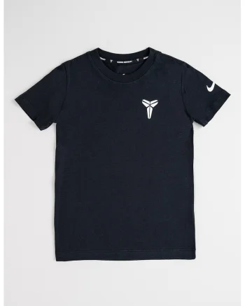 Tricou cu decolteu rotund, Negru