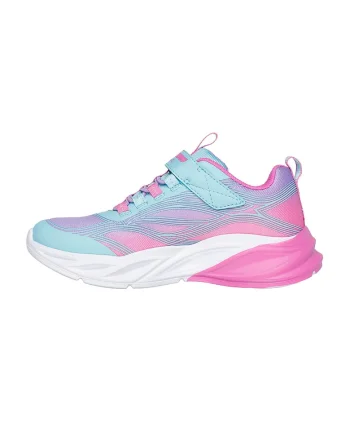 Pantofi sport S-Lights Cosmic Glow cu LED-uri, Turcoaz/Roz