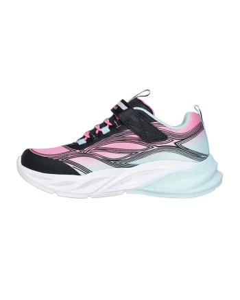 Pantofi sport S-Lights Cosmic Glow cu LED-uri, Alb/Negru/Roz