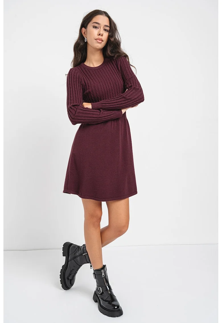 Rochie evazata Fia, Violet