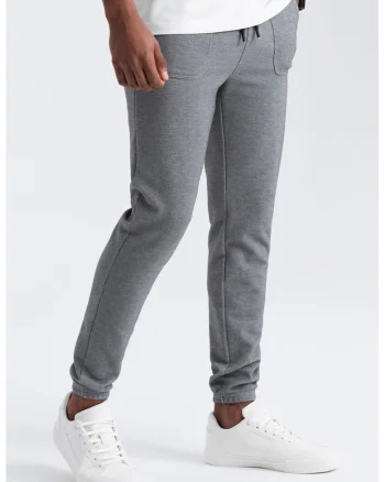 Pantaloni de trening cu talie ajustabila, Gri inchis