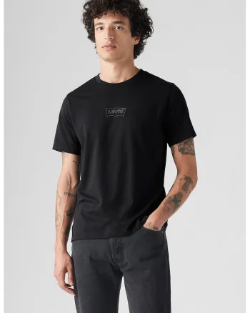 Tricou cu imprimeu logo, Negru/Gri cenusiu