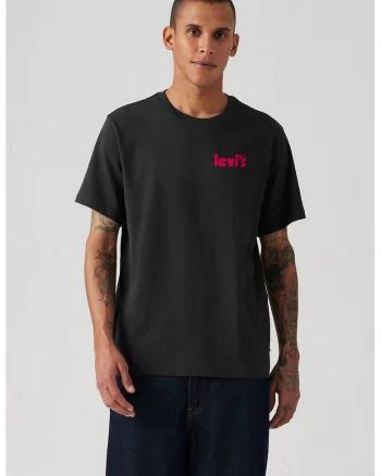 Tricou cu imprimeu logo, Rosu/Negru/Ametist