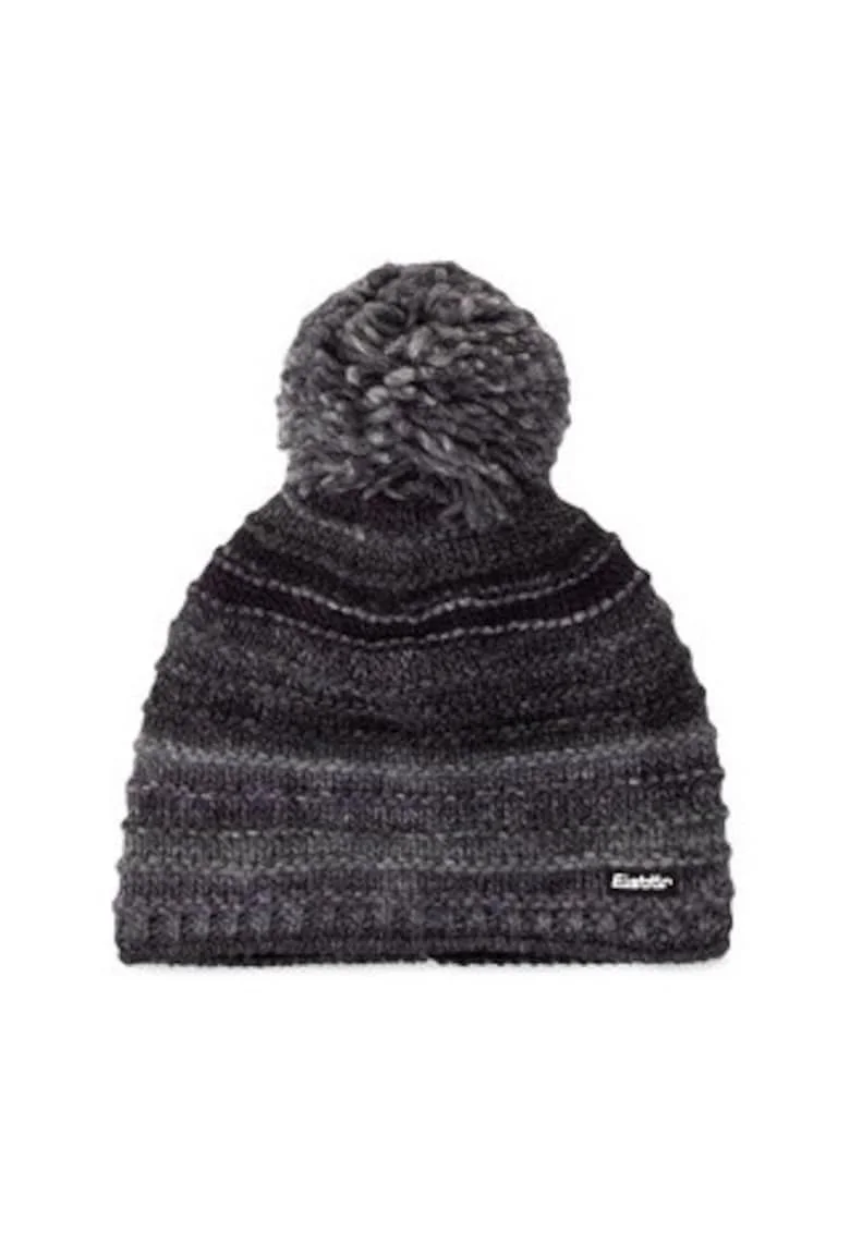 Caciula dama Eisbar Mikata Pompon, gri, material sintetic