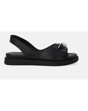 Sandale de piele cu elemente decorative