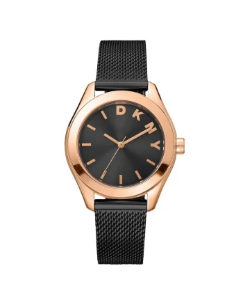 Ceas dama  DK1L032M0065 negru otel 34mm 5ATM