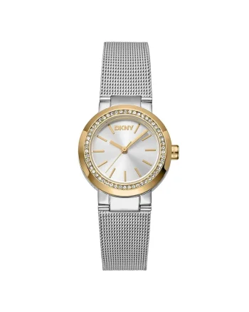 Ceas dama  metalic 28mm, Gold