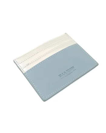 Etui pentru carduri Duo, Albastru prafuit