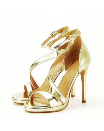Sandale aurii elegante BLJY1286 128 11016, Auriu