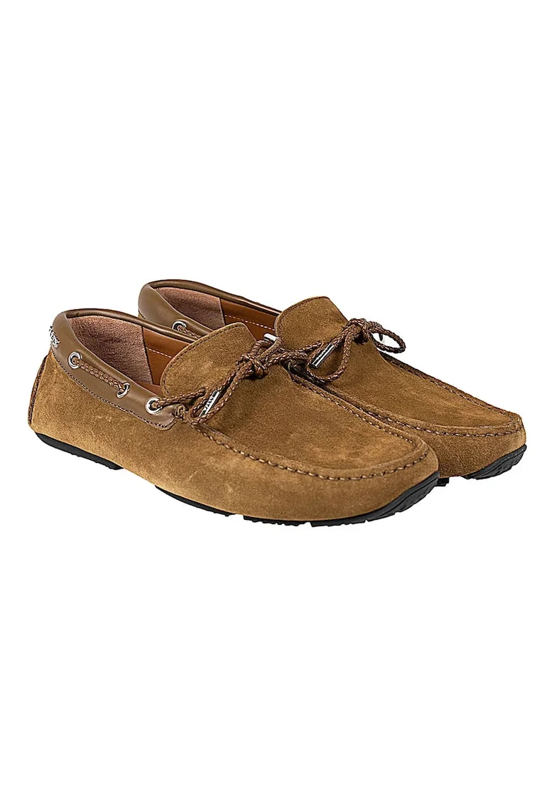 Pantofi boat din piele intoarsa Pindar,