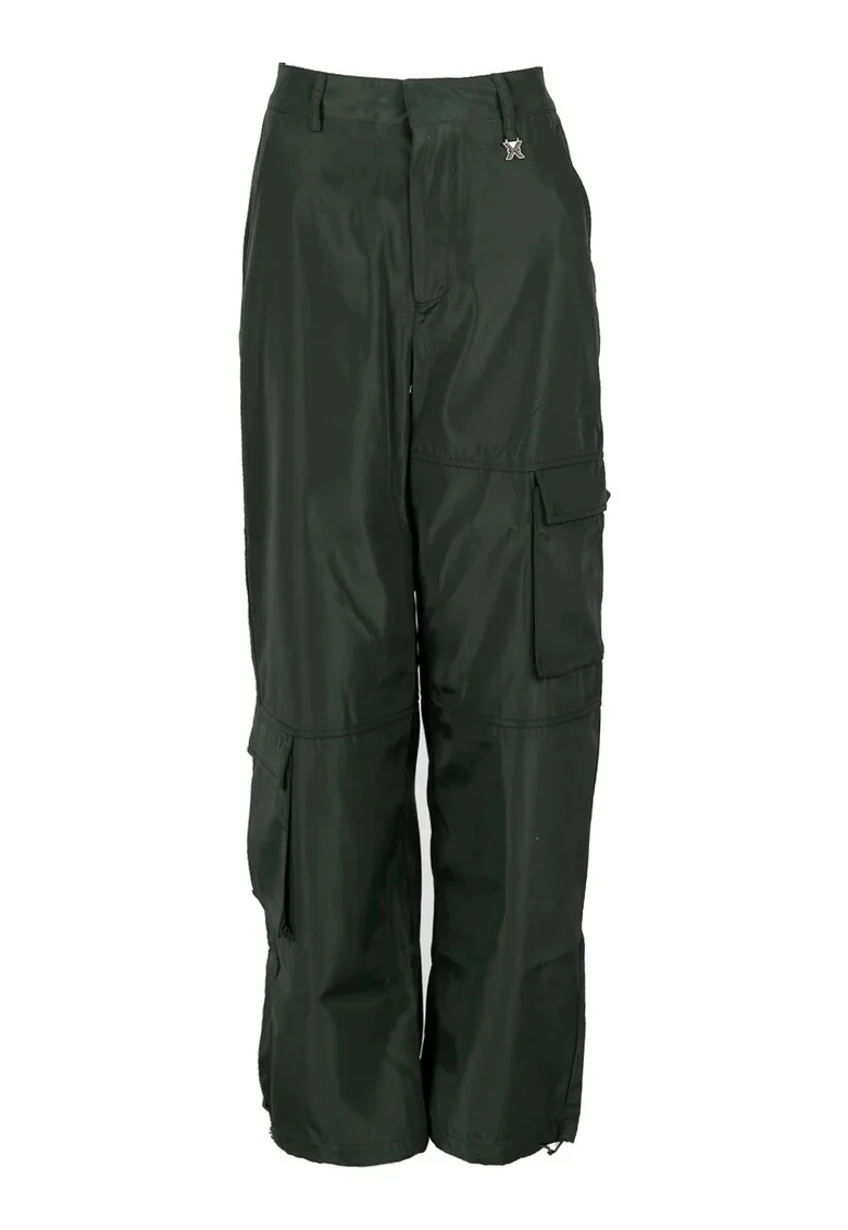 Pantaloni cargo cu talie inalta, W34-L32