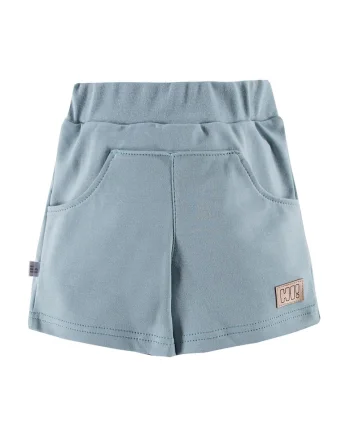 Pantaloni scurti cu buzunare in fata,  - Pacific, Verde Pacific, pentru baietei, Verde