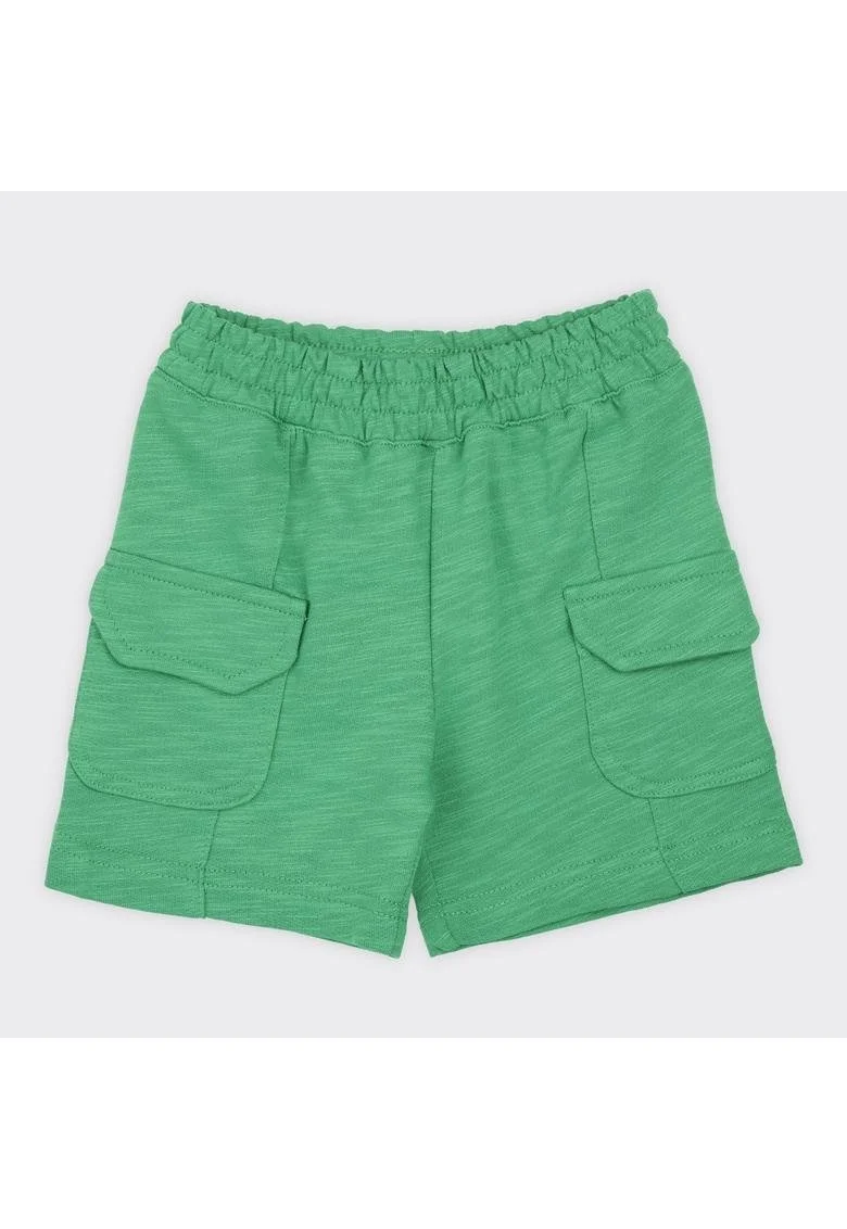 Pantaloni scurti cu buzunare in fata  - Game Mode, Verde inchis, pentru baietei, Verde