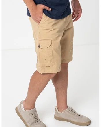 Pantaloni scurti cargo Crucial Battle, Bej