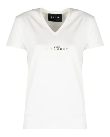 Tricou cu decolteu in V,