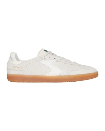 Pantofi sport low-cut Hotshot Azir de piele intoarsa, Crem