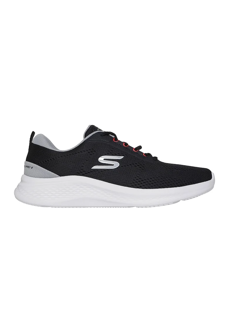 Pantofi sport din material textil Skech-Lite Pro 2.0 Berrix, Negru/Gri