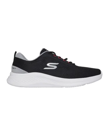 Pantofi sport din material textil Skech-Lite Pro 2.0 Berrix, Negru/Gri