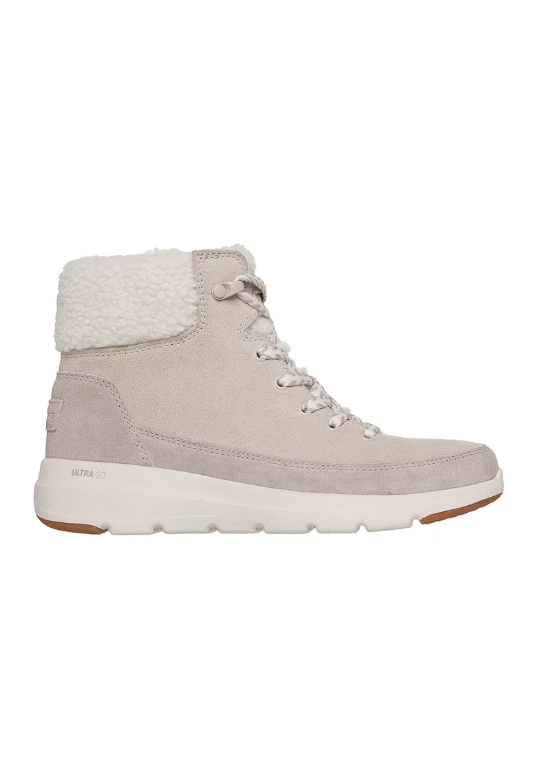 Ghete din piele intoarsa Glacial Ultra Autumn Days, Bej deschis