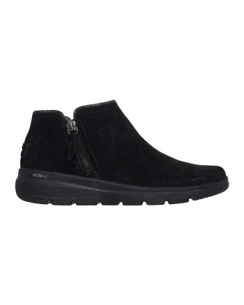 Ghete din piele intoarsa Glacial Ultra Juliet, Negru