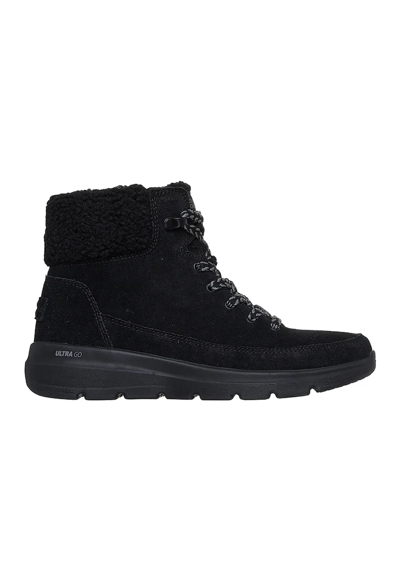 Ghete din piele intoarsa Glacial Ultra Autumn Days, Negru