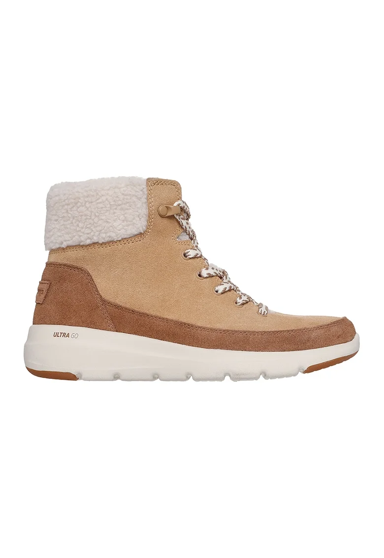 Ghete din piele intoarsa Glacial Ultra Autumn Days, Caramel