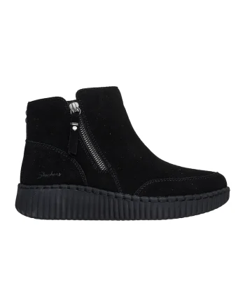Ghete din piele intoarsa Wilshire Blvd- Weekend Crush, Negru