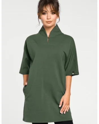 Tunica kimono moderna,  Verde