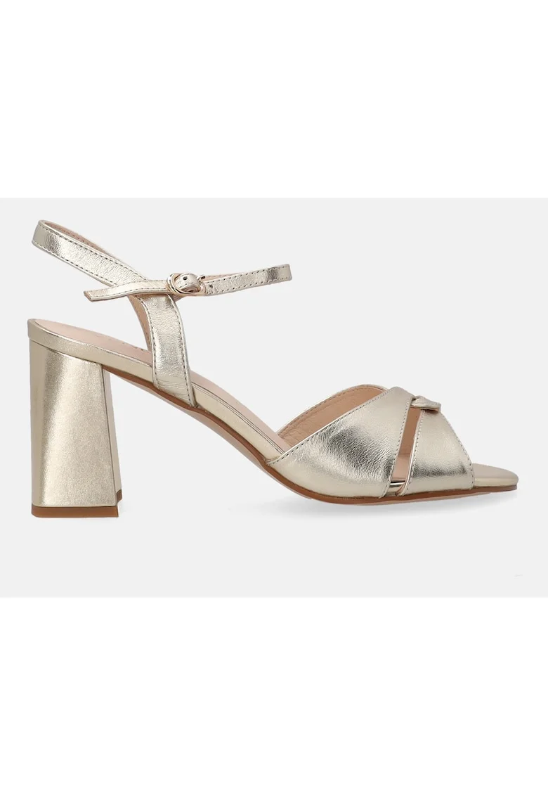 Sandale Elegante Cu Toc Gros